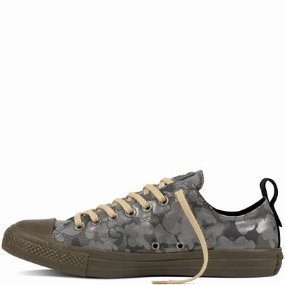 Converse Chuck Taylor All Star Utility Camo Low Tops Womens - Brown Shoes (778AVSPT)